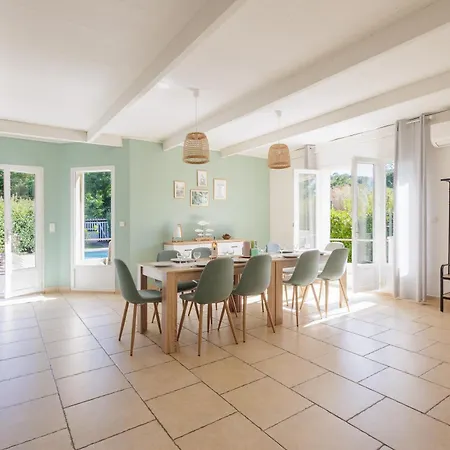 Corse - Villa Montecristo - Piscine Privee Chauffee - 11 Pers - Plage A Pied - Climatisation - Fibre Wi-Fi - Borne Ve *